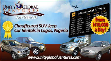 Unity Global Ventures Car Hire - Lagos